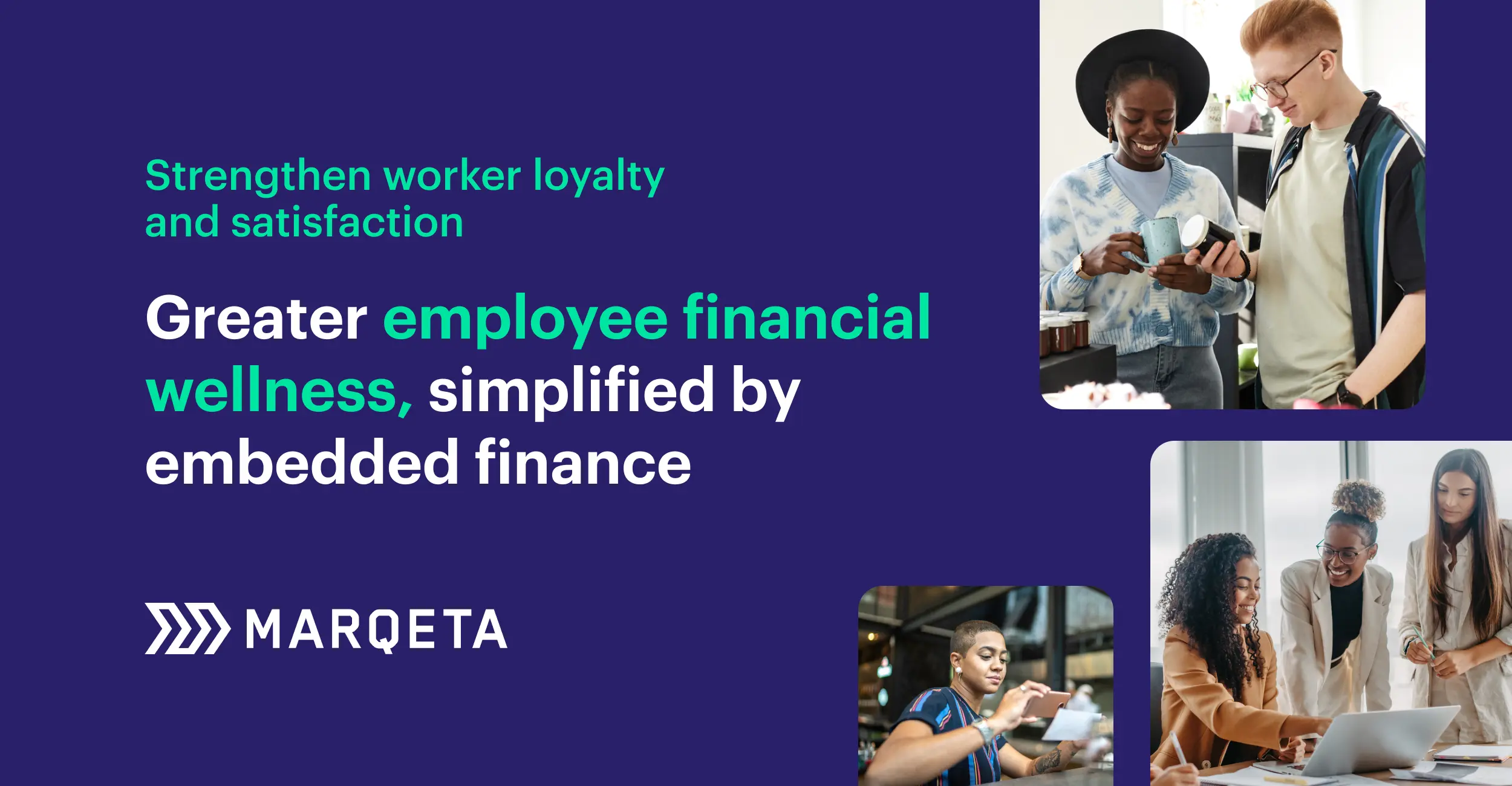 Greater employee financial wellness, simplified by embedded finance